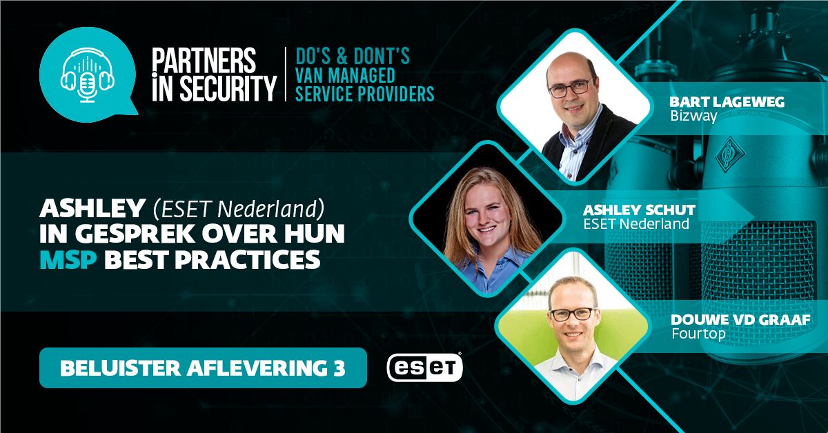 Partners in Security podcast ESET | Fourtop ICT
