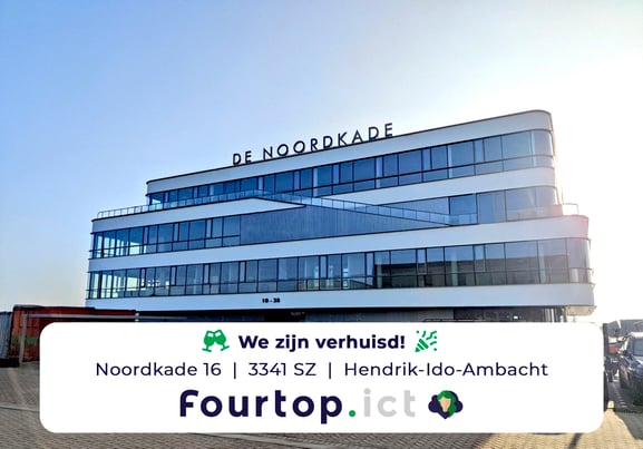 Fourtop ICT is verhuisd naar de Noordkade