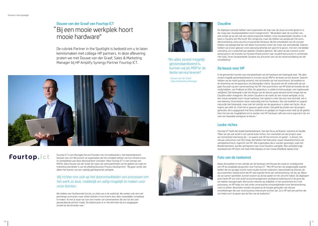HP Essentials - interview Fourtop ICT